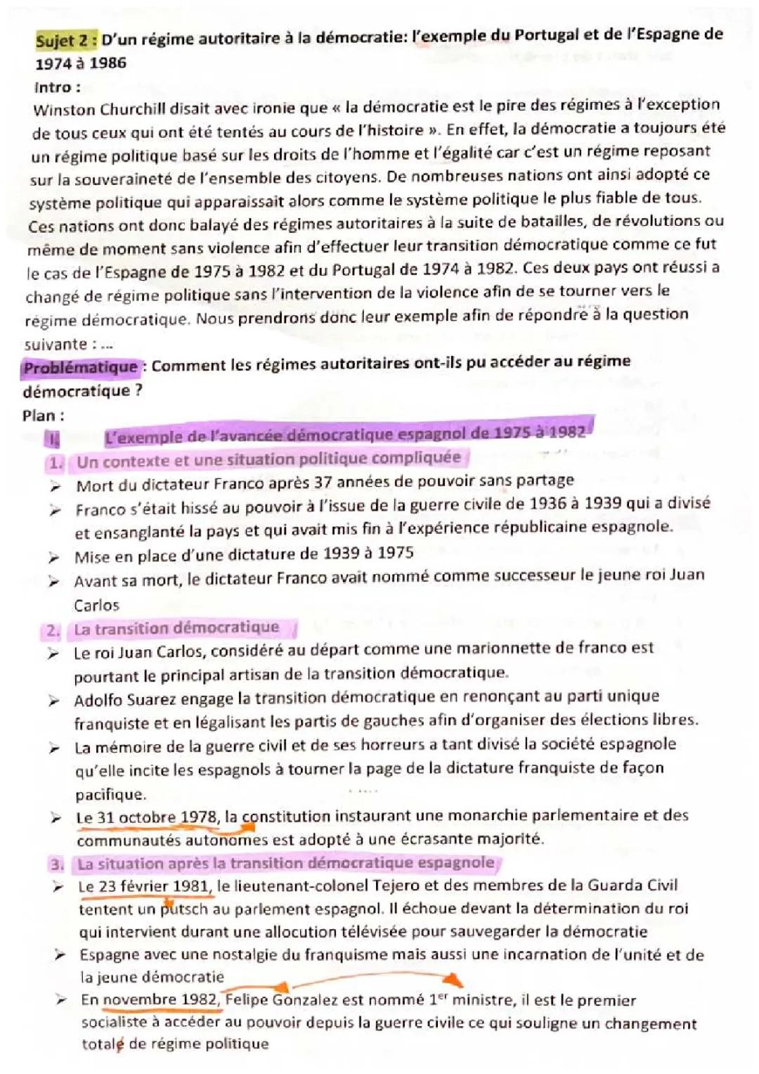 Quand l'Espagne est devenue une démocratie : L'histoire de 1975 à 1986