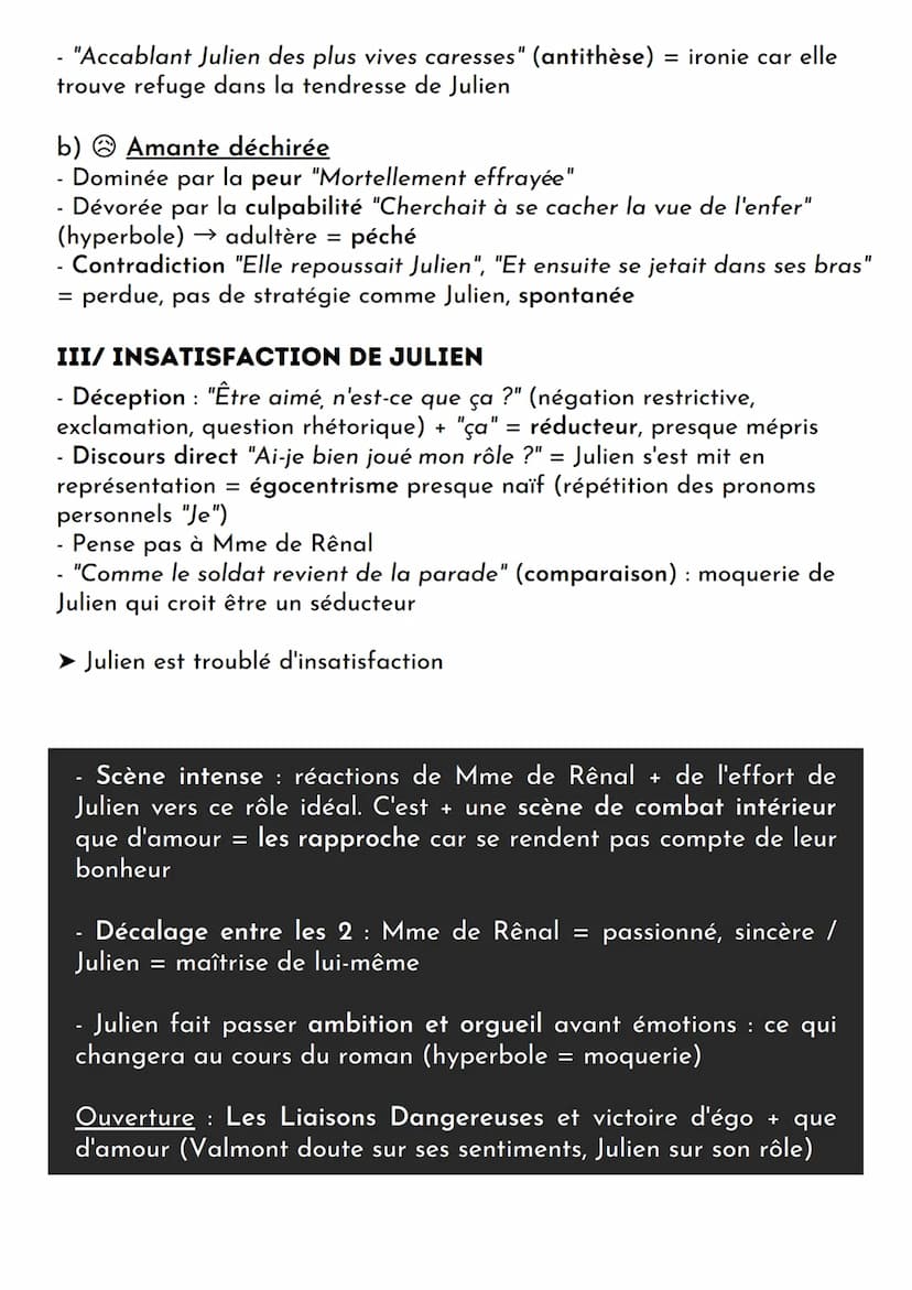 chapitre 15
LE ROUGE ET LE NOIR
1830/STENDHAL/ROMAN ROMANTIQUE & RÉALISTE & D'APPRENTISSAGE
RÉSUMÉ - Le lecteur connaît bien Julien (précept