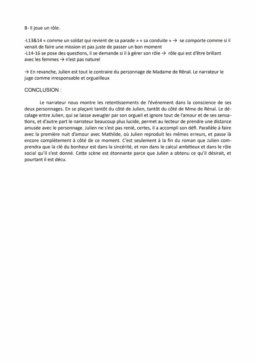 Roman Le rouge et le noir
INTRODUCTION :
Livre I, Chapitre 15
Stendhal est un romancier du 19e siècle. Un de ses romans les plus connu : Le 