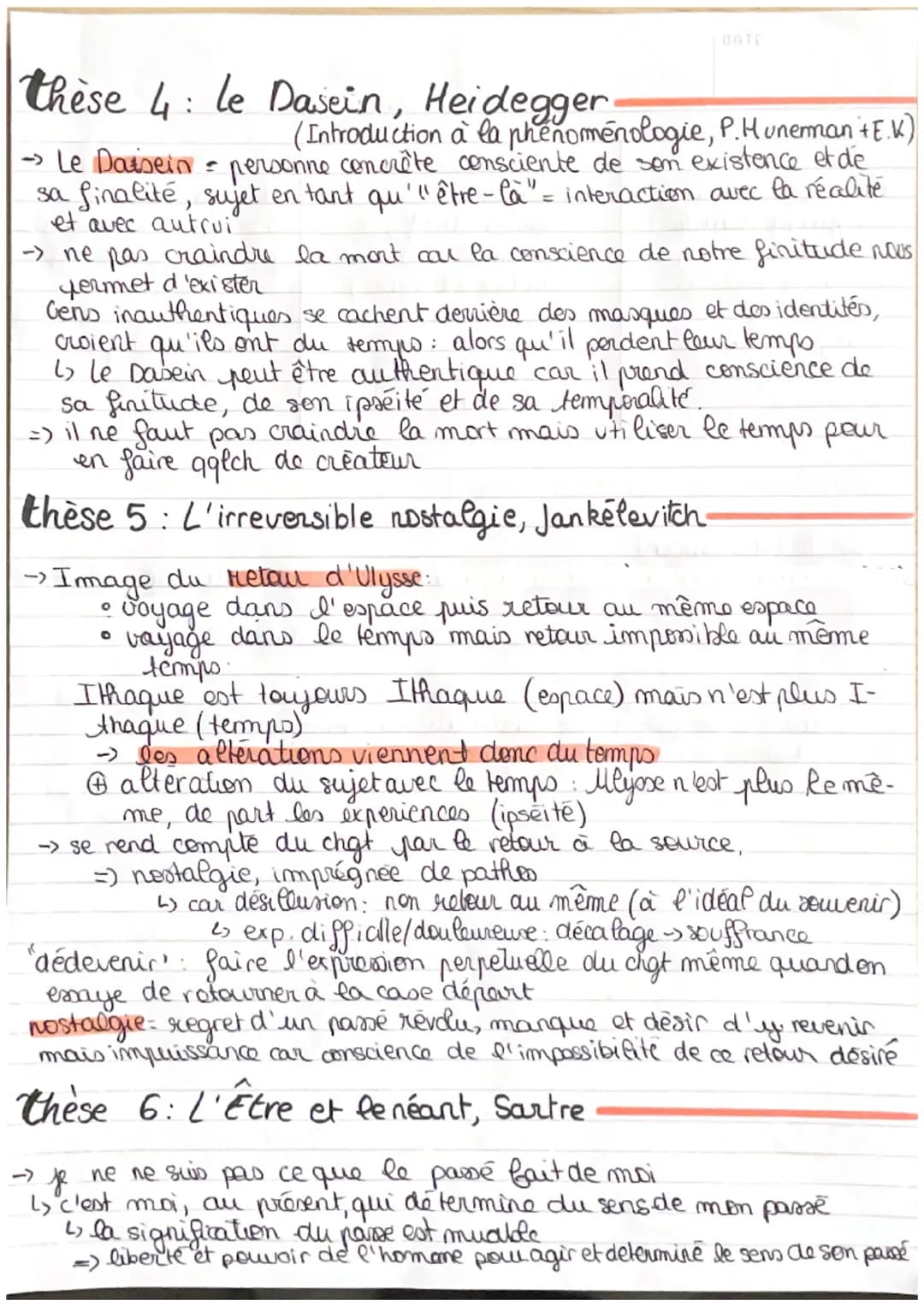 le temps
la doxa
On croit qu'on a du tempo, decoupage du temps pour se
repérer = impression de maîtriser son temps, division en 3
temps (pas