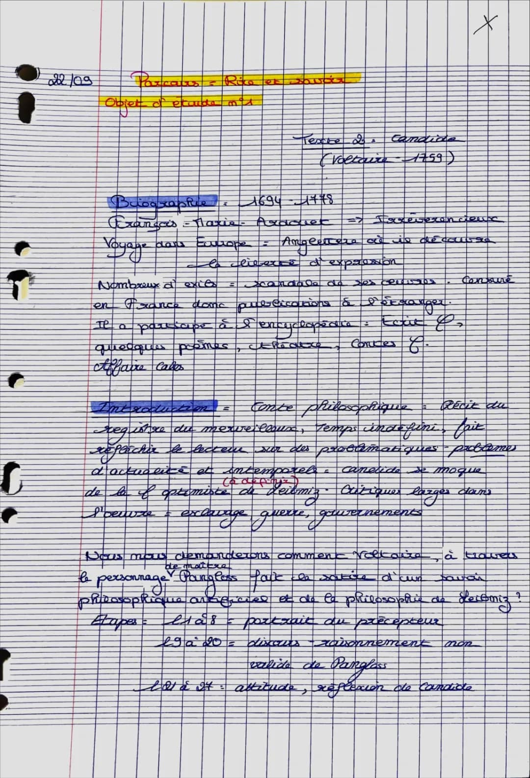 Candide de Voltaire : Analyse, Personnages et Commentaires Composés