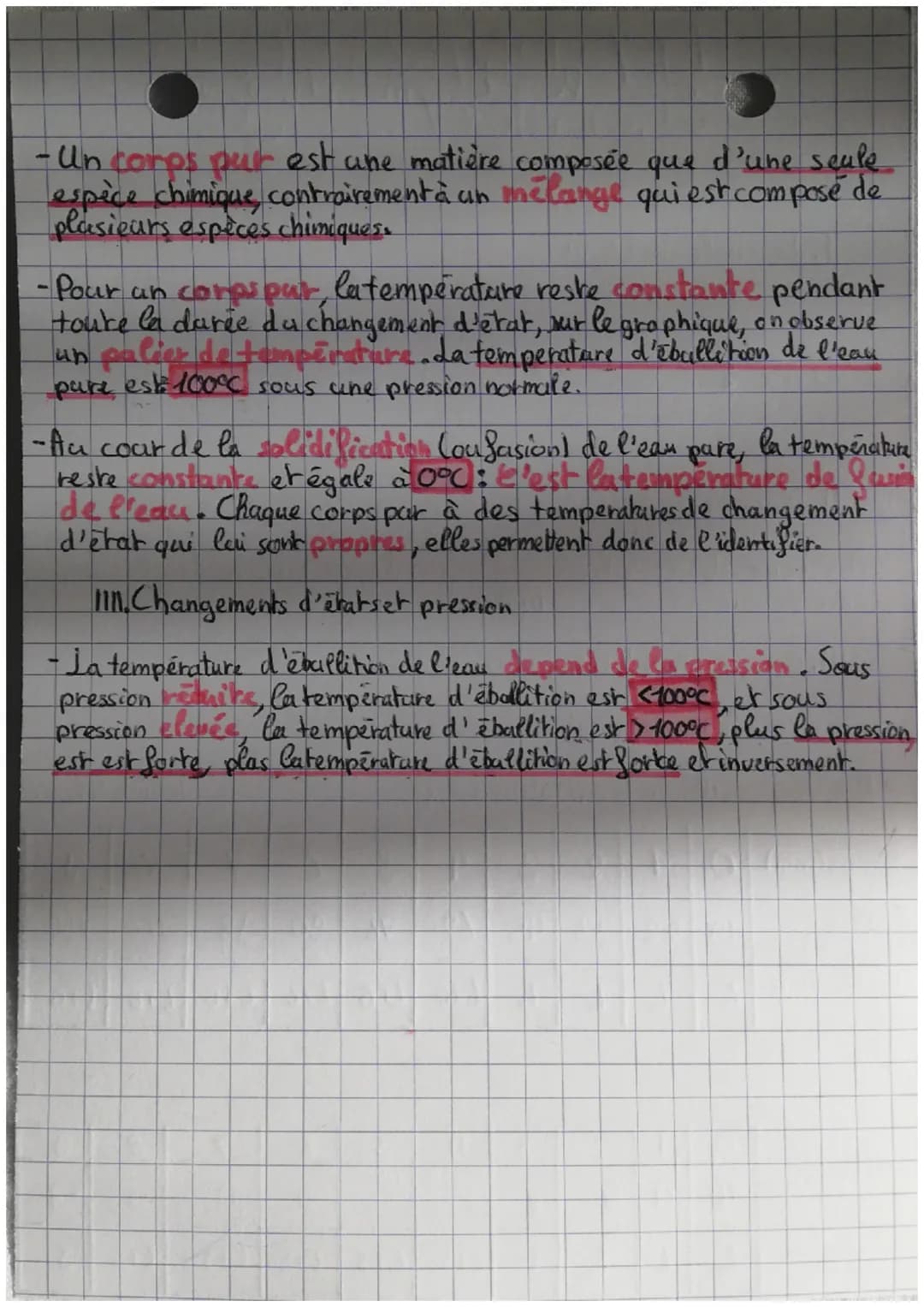 1. Le cycle de l'eau
Solide
HAIMIE
Les changements d'états
Fusion
Solidification
Temps (min)
Temperature
(°C)
Etat physique
Liquide
11. Mass