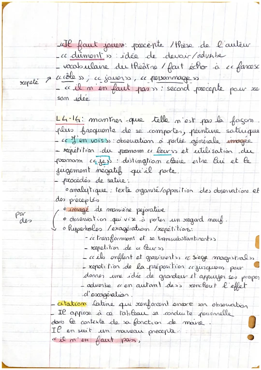 Parcours : << La comédie sociale >>
Etude linéaire
Michel de MONTAIGNE, Essais (1588-1595), Livre III, 10, « De ménager sa volonté >>
[B] La