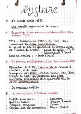 Know Le monde après 1989 thumbnail