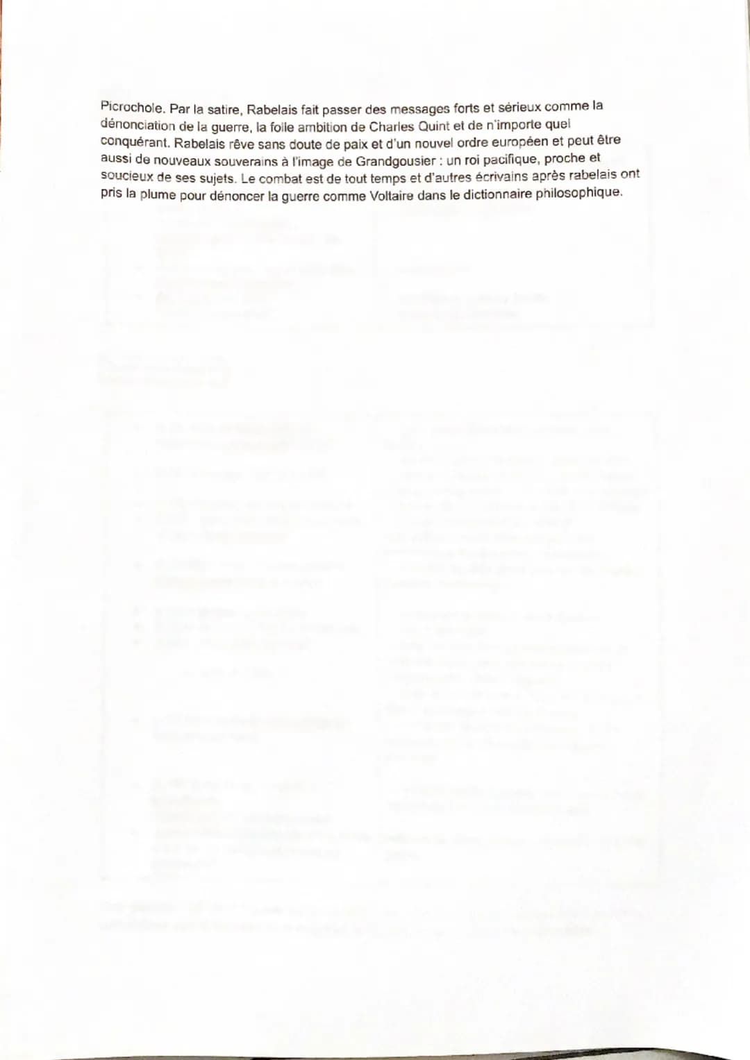 Introduction
Texte 15
Gargantua
Chapitre 33
Rabelais est un auteur humaniste du XVIème siècle, à un moment où les intellectuels
retrouvent l