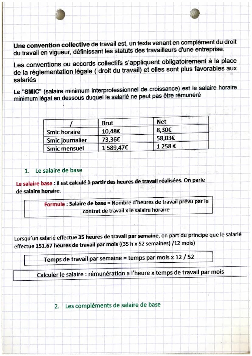 gestion!
chapitre s
Définition:
La rémunération et l'évaluation de l'activité de travail
La rémunération est une contrepartie financière, ve