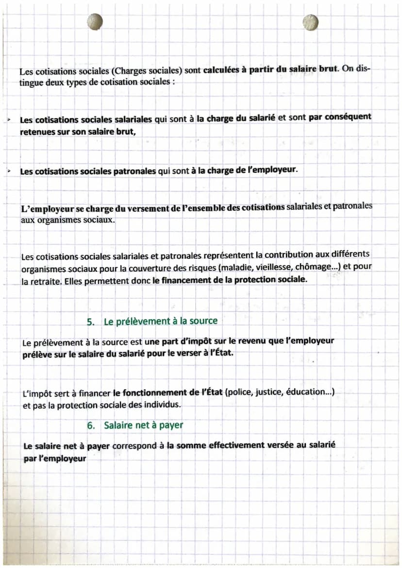 gestion!
chapitre s
Définition:
La rémunération et l'évaluation de l'activité de travail
La rémunération est une contrepartie financière, ve