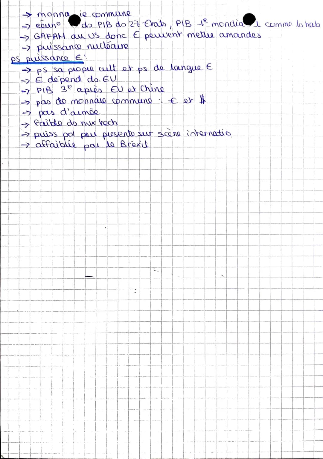 Theme 2: Analyser les dynamiques
des plussarices internatio
puissance: capacité à imposer sa volontée et à agir sur le monde
en s'assurant d