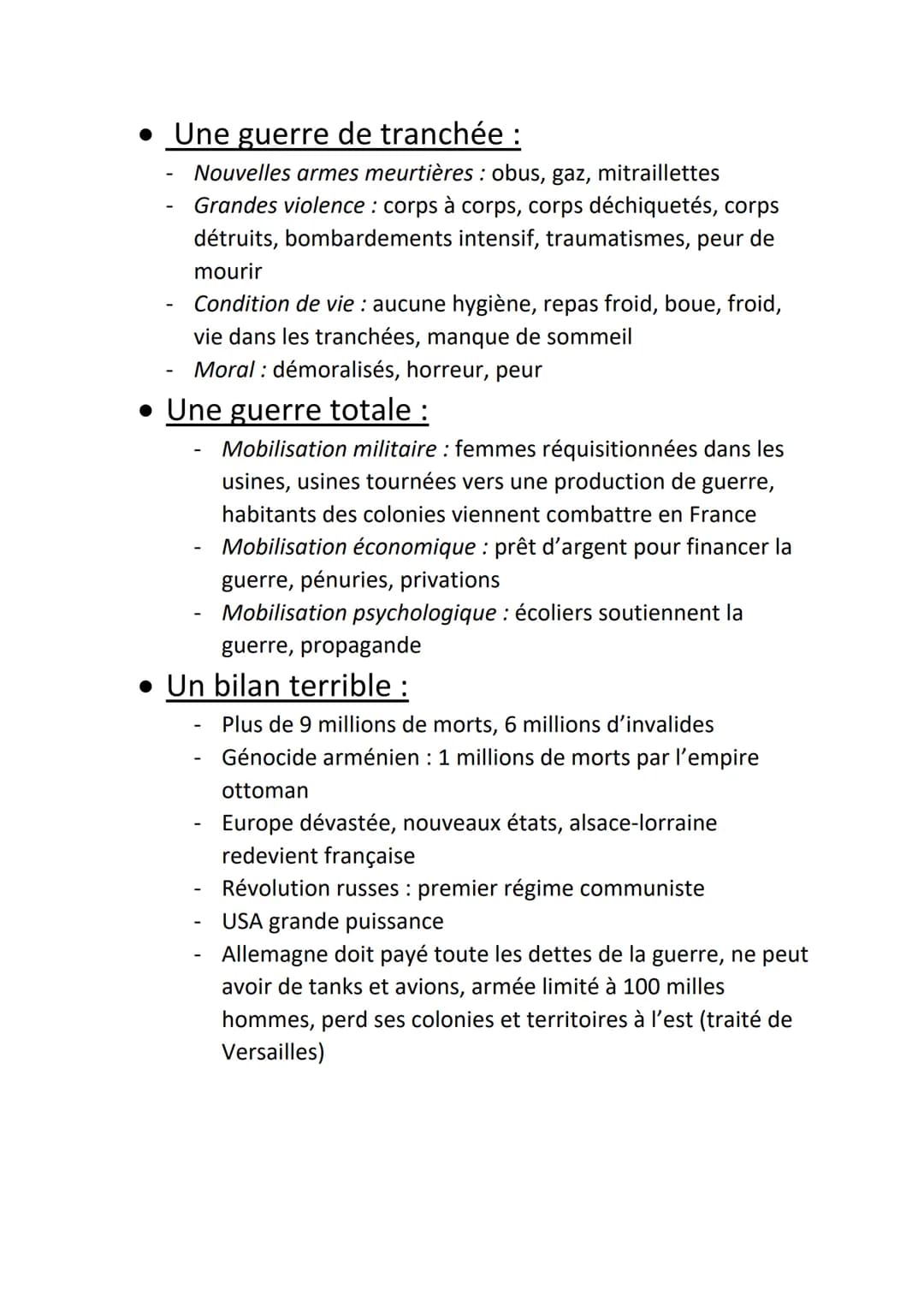 HISTOIRE
Civils et militaires dans la première
guerre mondiale
Repères :
1914-1918
1916: bataille de Verdun
• 11 novembre 1918: armistice
19