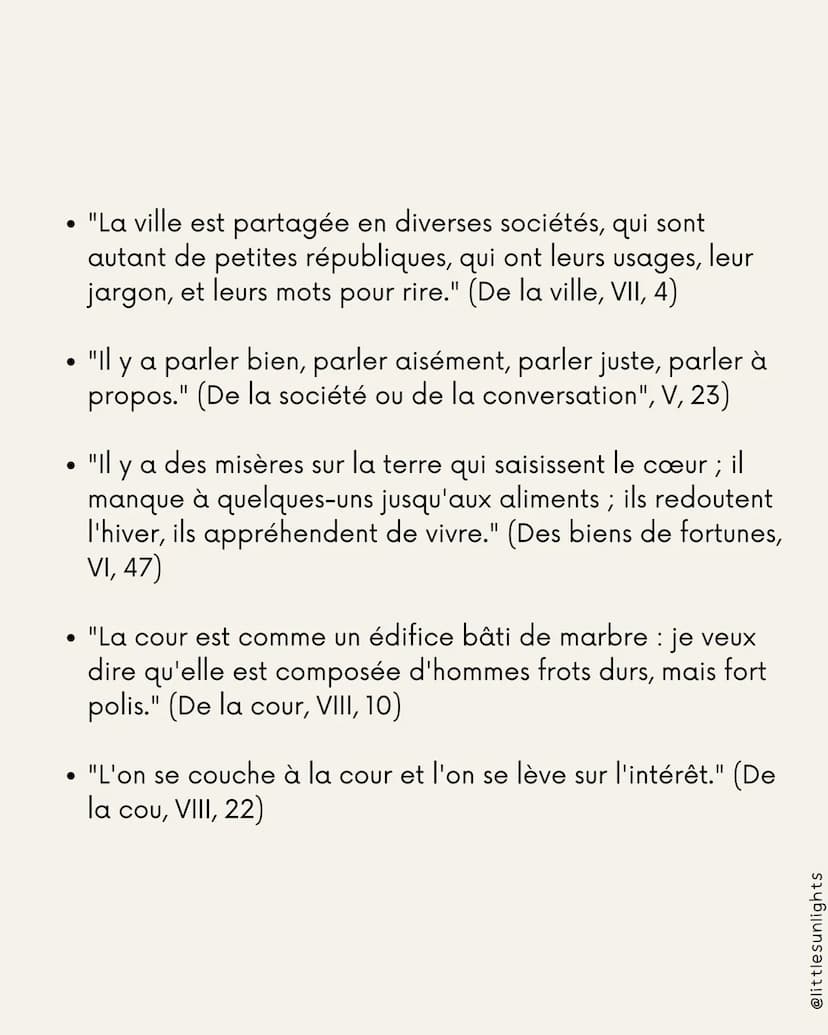 1 Présentation de l'œuvre
2
● Les Caractères
●
• Écrit par La Bruyère (auteur du classicisme)
Publiés en 1688
●
Pièce de théâtre
Argent, Vil