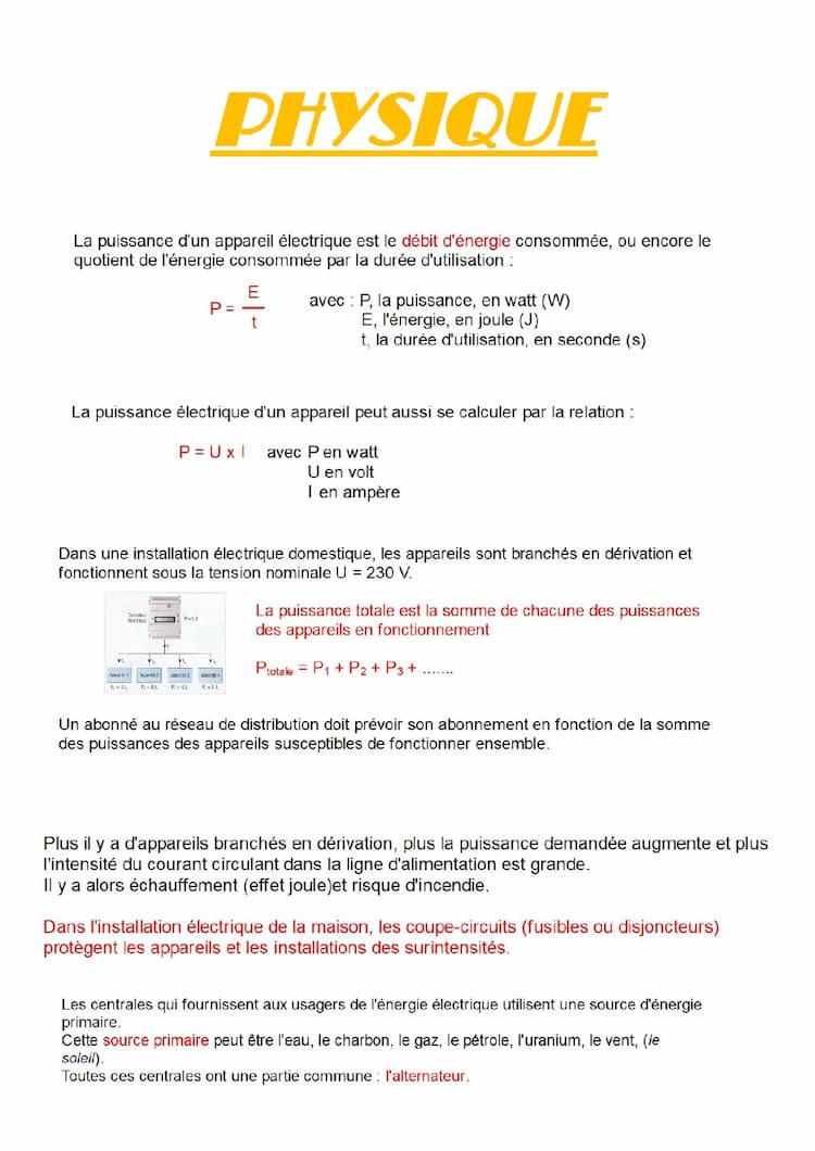Know Puissances/énergie électriques thumbnail