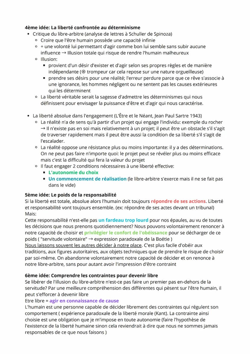 La Liberté
Définition:
La liberté est communément définie comme une absence de contraintes et un plein
épanouissement de ses désirs. Elle se
