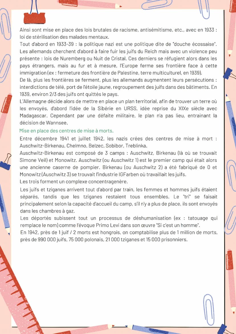Histoire - Thème I
Chapitre 3: La Seconde Guerre Mondiale
Le conflit comprends deux grandes périodes : l'offensives de l'Axe de 1939 à 1942 