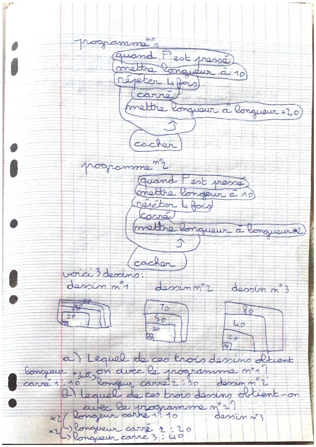 i
mathématiques révisions DNB
Algorithme brevet
On considère le programme de calcul
suivant:
choisir un nombre
le multiplier par - 4
ajouter
