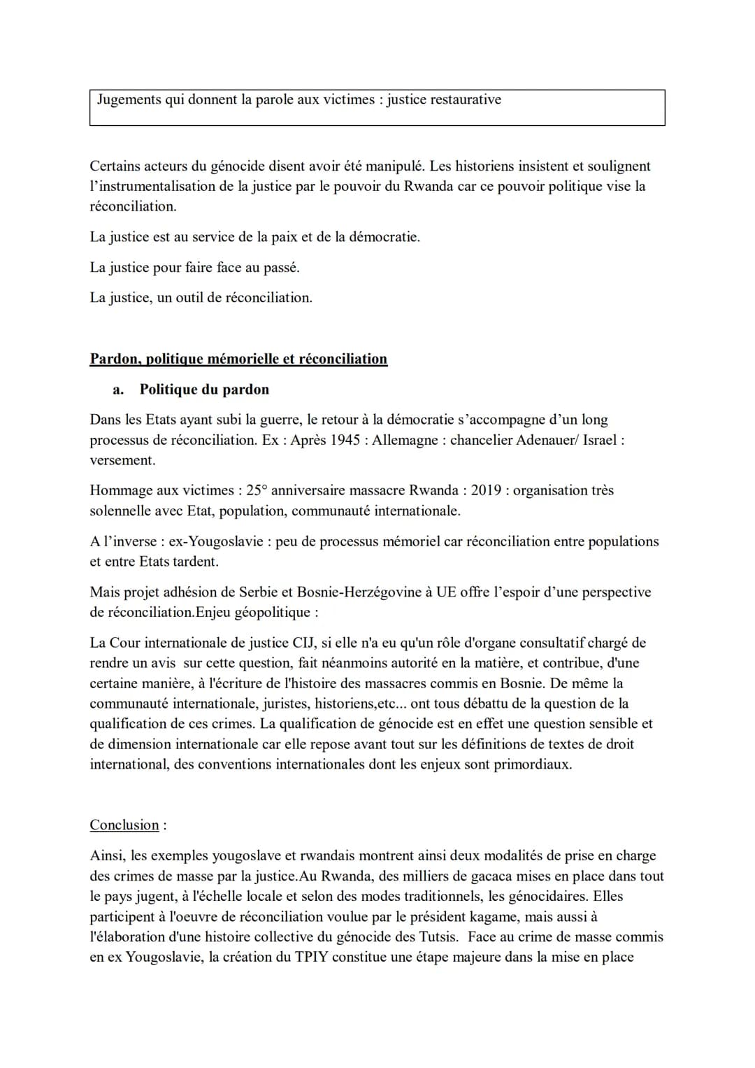 Axe 2: Histoire, mémoire et justice
Comment la justice peut-elle apaiser les mémoires et rétablir la paix ?
Comment la justice se saisit-ell