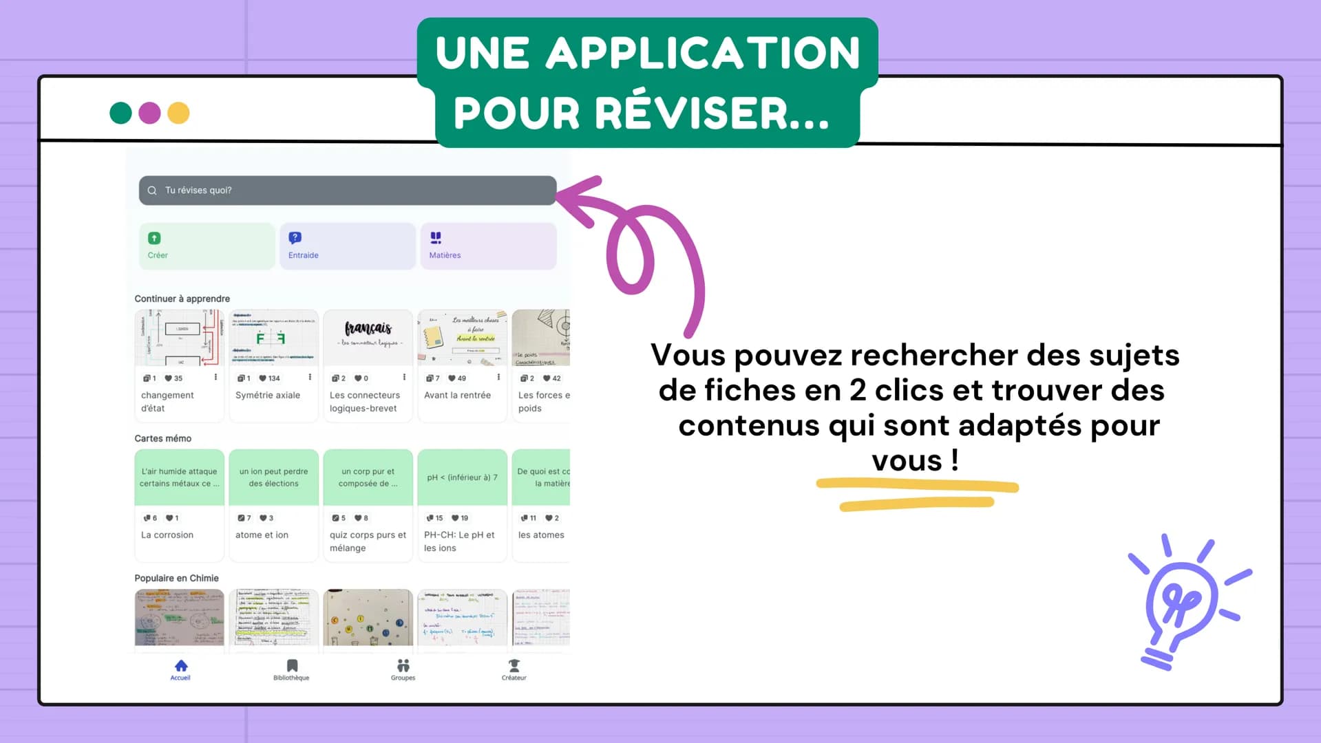 KNOWUNITYK
C'EST QUOI ?
91
By @livy.study
& g
KNOWUNITY 4
C'est tout d'abord une application
conçue pour aider des millions
d'étudiants pour
