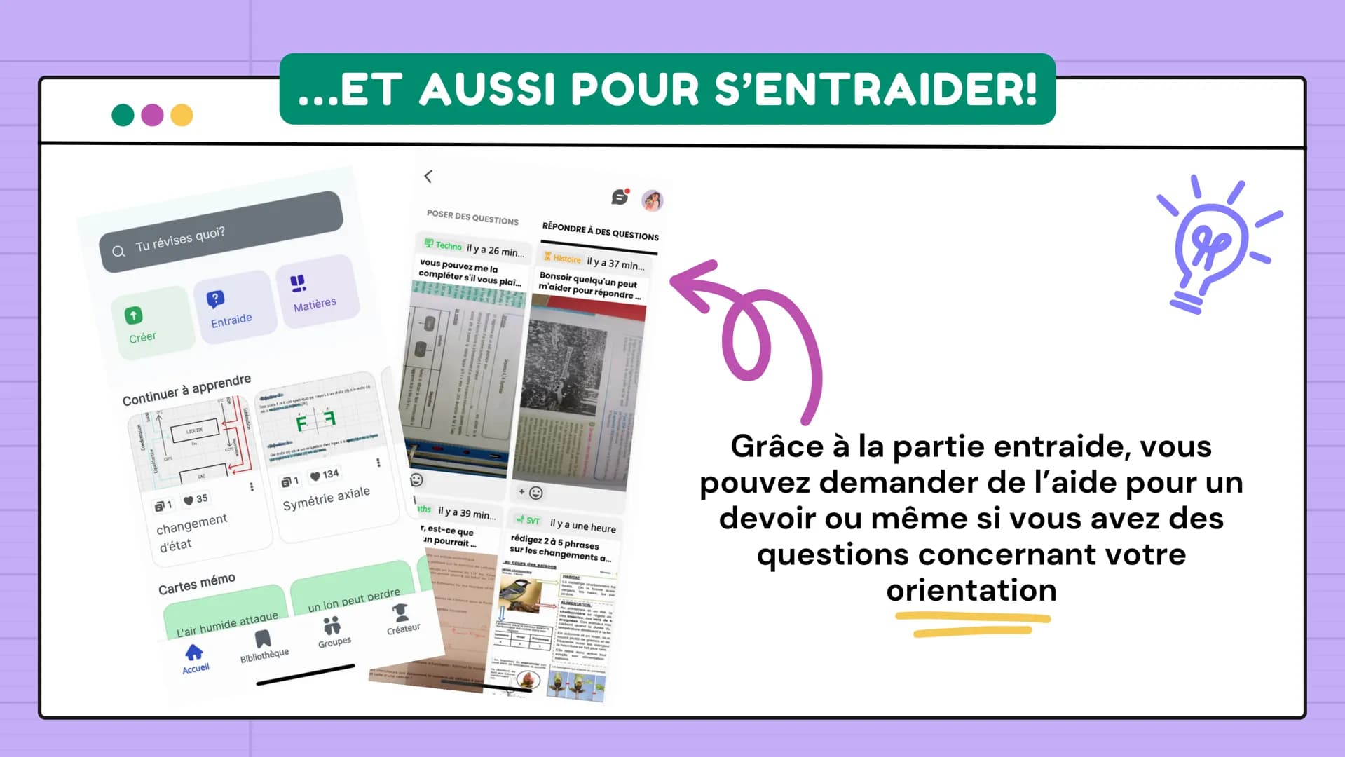 KNOWUNITYK
C'EST QUOI ?
91
By @livy.study
& g
KNOWUNITY 4
C'est tout d'abord une application
conçue pour aider des millions
d'étudiants pour