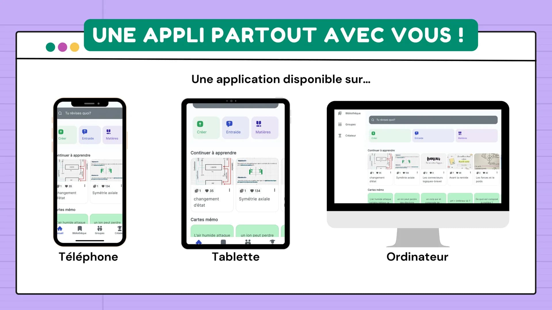 KNOWUNITYK
C'EST QUOI ?
91
By @livy.study
& g
KNOWUNITY 4
C'est tout d'abord une application
conçue pour aider des millions
d'étudiants pour