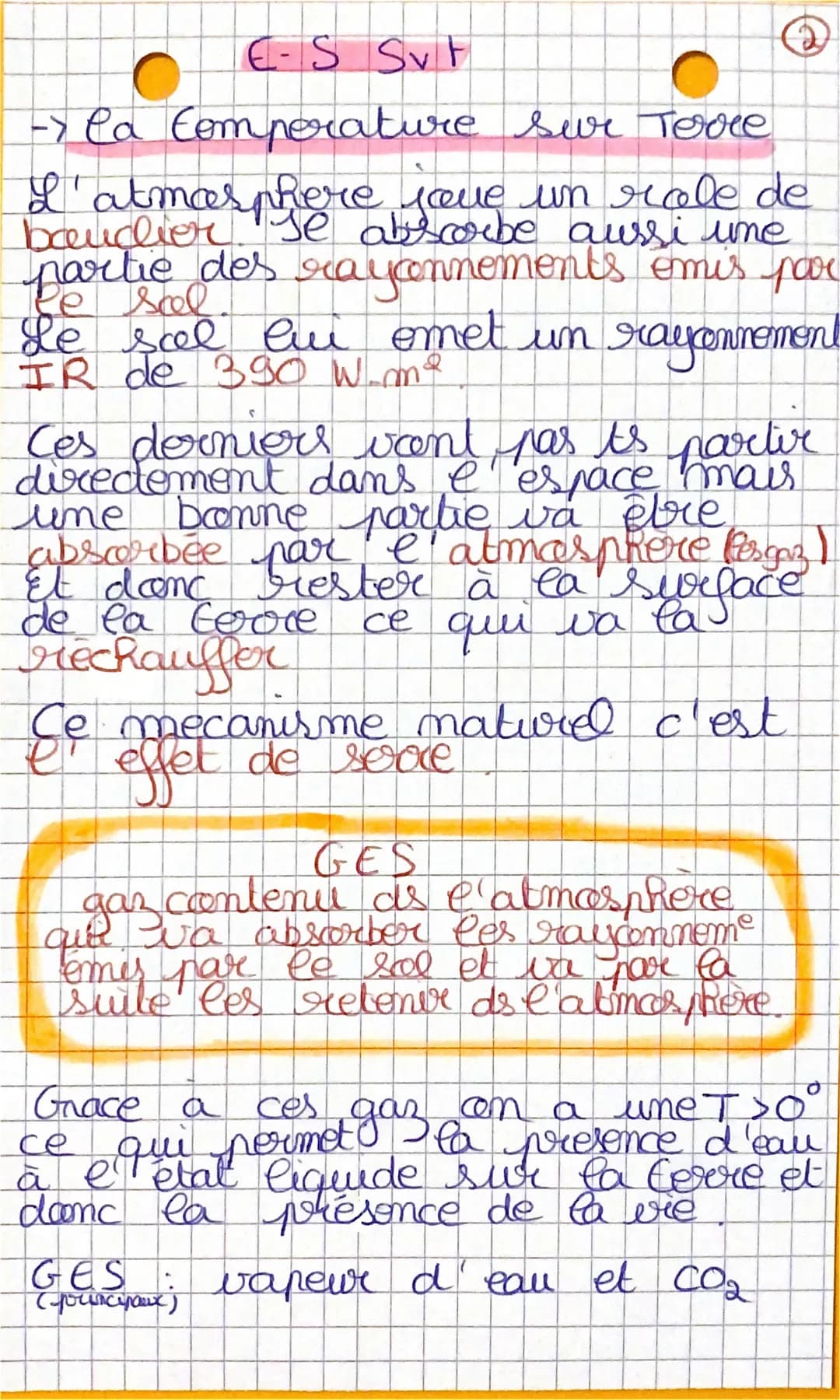 E-S Sut
-de
rayonnoment salaire
Sa puissance depend de dewc
distance soleil- planete
chases:
+ la P est loin + l'Esclove reque est faible
1

