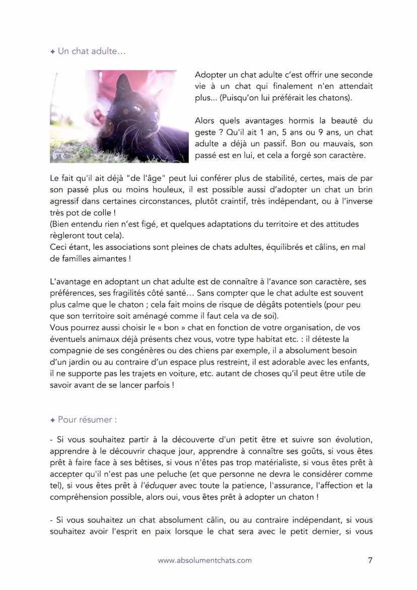 Les 5 fondements
d'une relation harmonieuse
avec votre chat
Le guide des bonnes manières
Absolument
Chats
www.absolumentchats.com
Marion Ruf