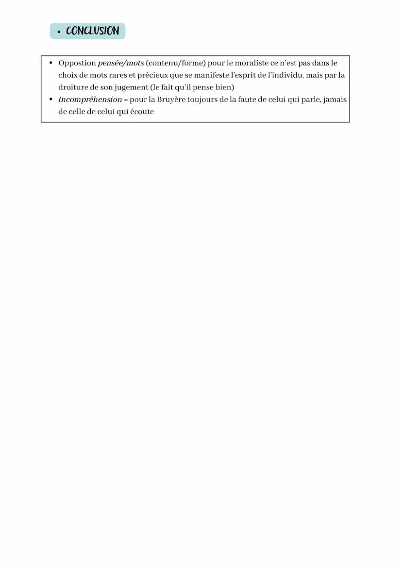 Explication linéaire n° 16
LA LITTÉRATURE D'IDÉES DU XVI AU XVIII
La comédie sociale
EŒuvre intégrale: Les Caratères
Nom de l'auteur: Jean d