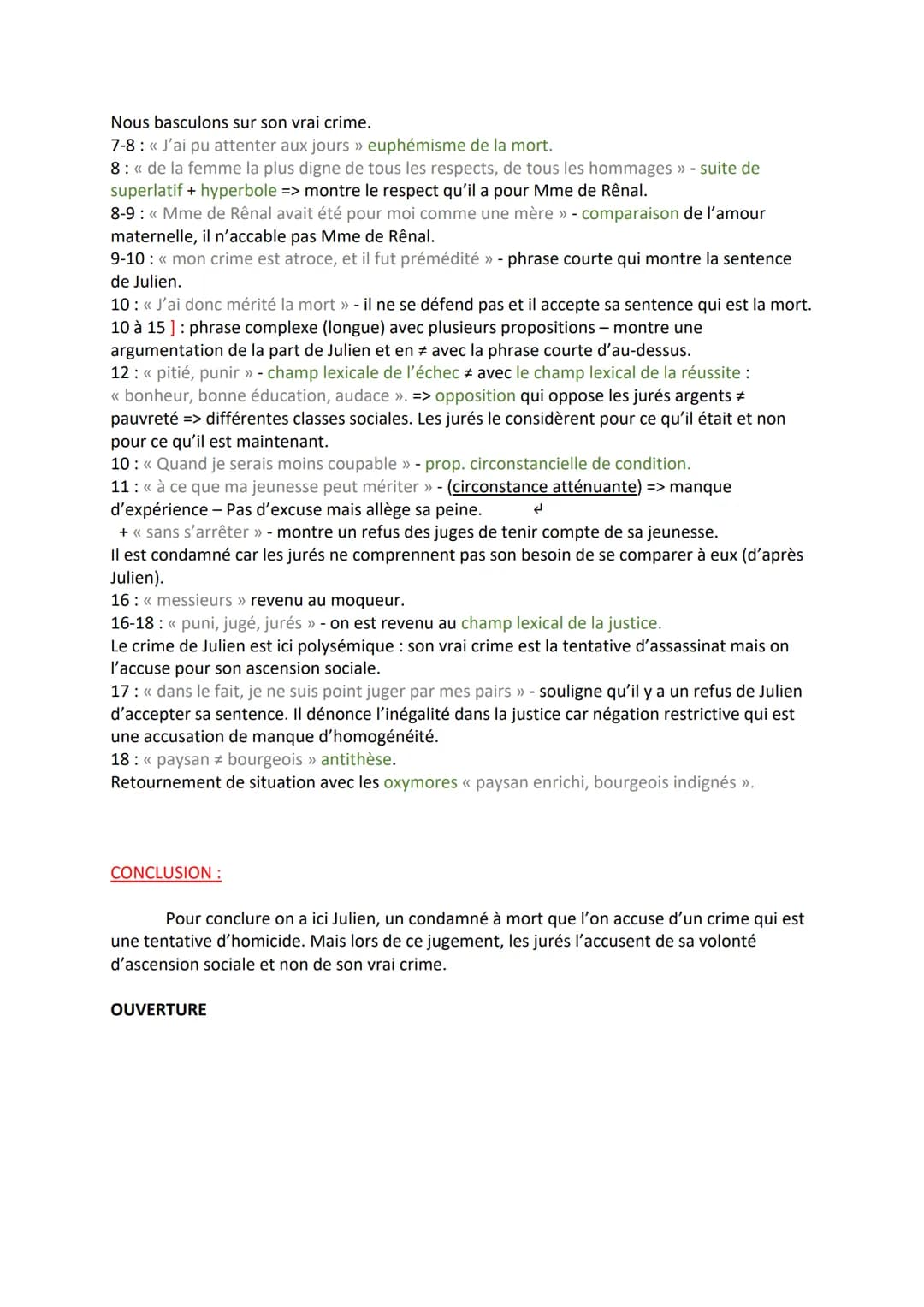 OBJET D'ÉTUDE N°2 : LE THÉATRE ET LE RÉCIT DU MOYEN ÂGE AU XXIe s.
Séquence n°2: parcours, individu, morale et société.
TEXTE 5: << Discours