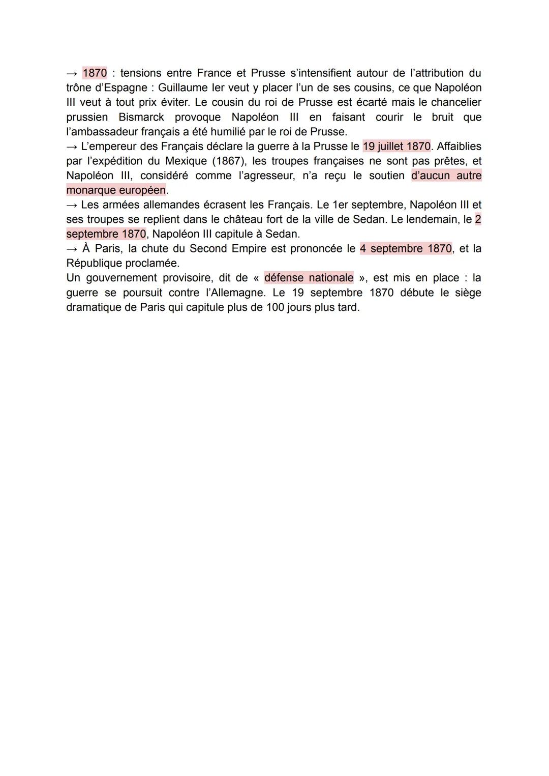 France dans l'Europe des nationalités : politique et société
(1848-1871)
La difficile entrée dans l'âge démocratique : la Deuxième
Républiqu