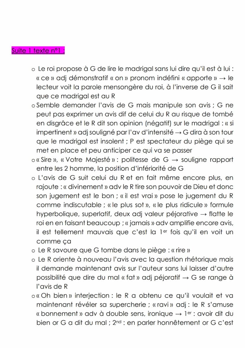 Texte n°1: Madame de Sévigné, Lettres, Lettre à M. de
Pomponne
Ce texte est une des nombreuses lettres qu'il nous reste des
échanges épistol