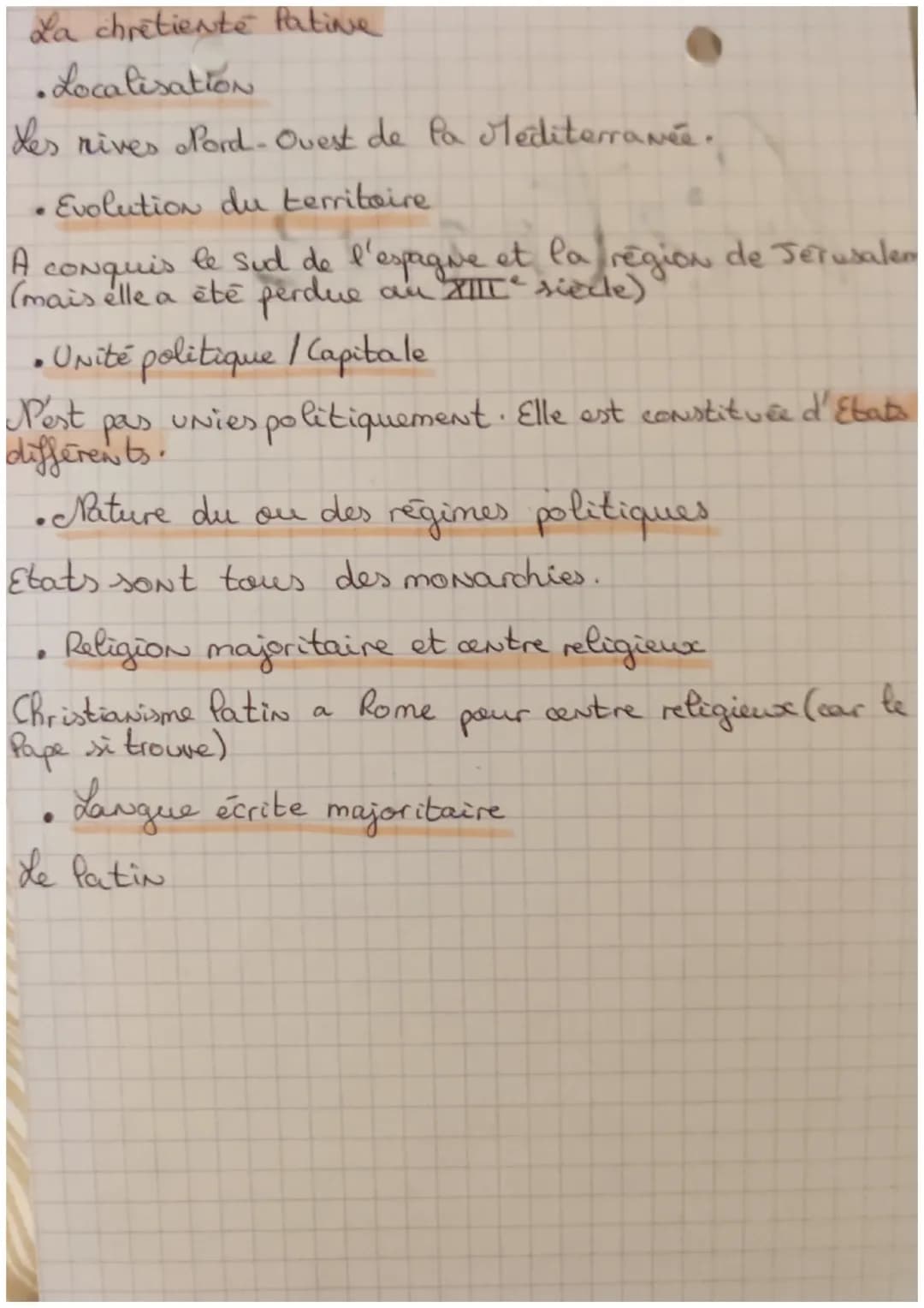 Sequence 2: La Mediterranée medievale
histoire
Fiche lexique
Islam: "soumission "en arabe: la religion enseigné
par Mahomet) ensemble des pe