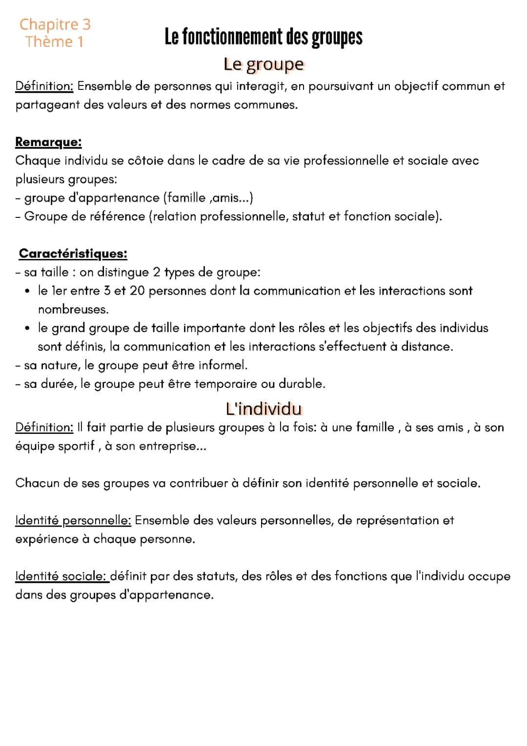 Les groupes sociaux: Définitions et exemples