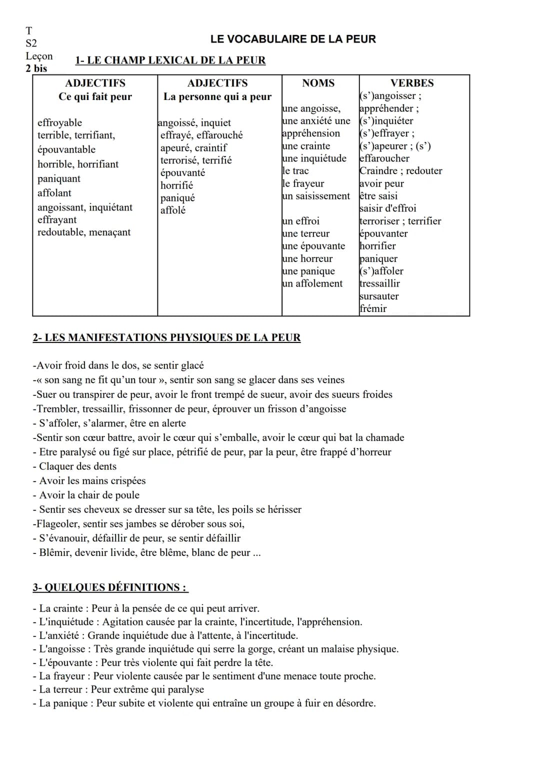 T
S2
Leçon
1
SEQUENCE 2
Thème : Le monstre, aux limites de l'humain
Objectif : Découvrir les caractéristiques et le rôle de l'Ogre dans les 