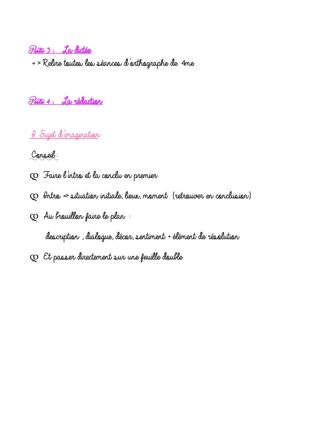 Partie 1: Questions de grammaire
Les valeurs des temps
Présent →> énonciation vérité gale, narration, description
→ arrière plan du récit (P