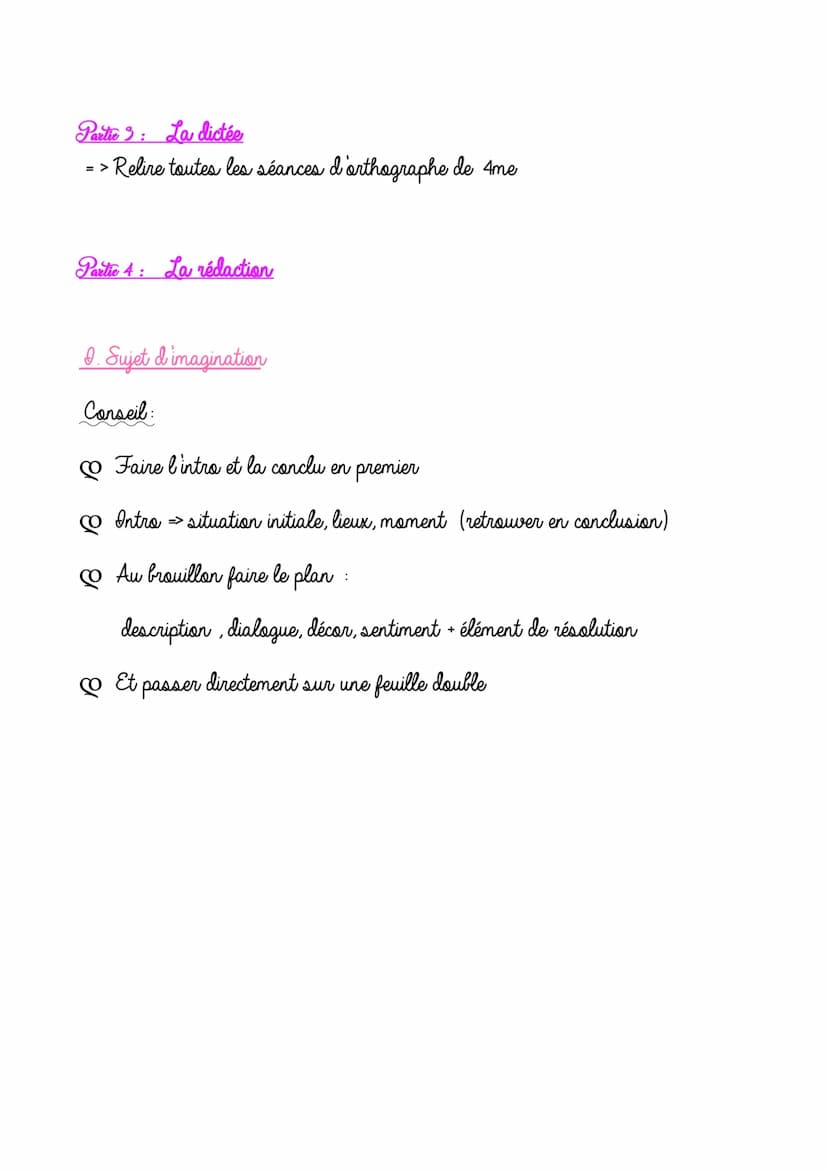 Partie 1: Questions de grammaire
Les valeurs des temps
Présent →> énonciation vérité gale, narration, description
→ arrière plan du récit (P