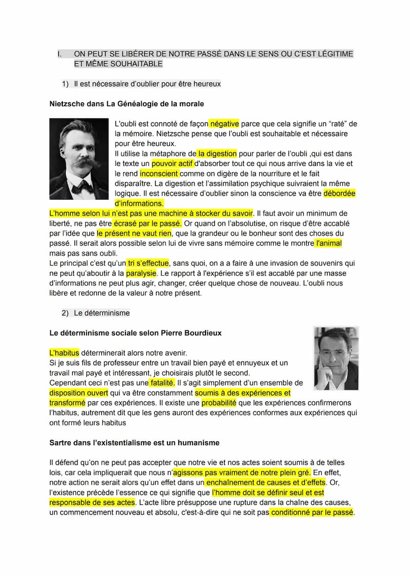 Le temps
DÉFINITION:
Le passé: l'ensemble des événements et des expériences qui se situent avant le moment
présent. Il est révolu.
Il peut c