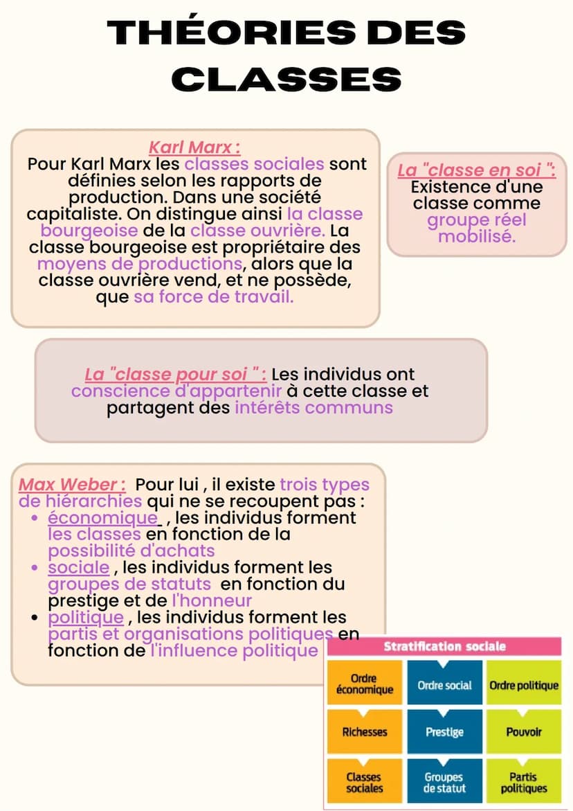 STRUCTURE DE LA
SOCIÉTÉ
Société ensemble
d'individus réparties en
groupe plus ou moin
hiérarchisés symbolisant la
présence d'inégalités.
Iné