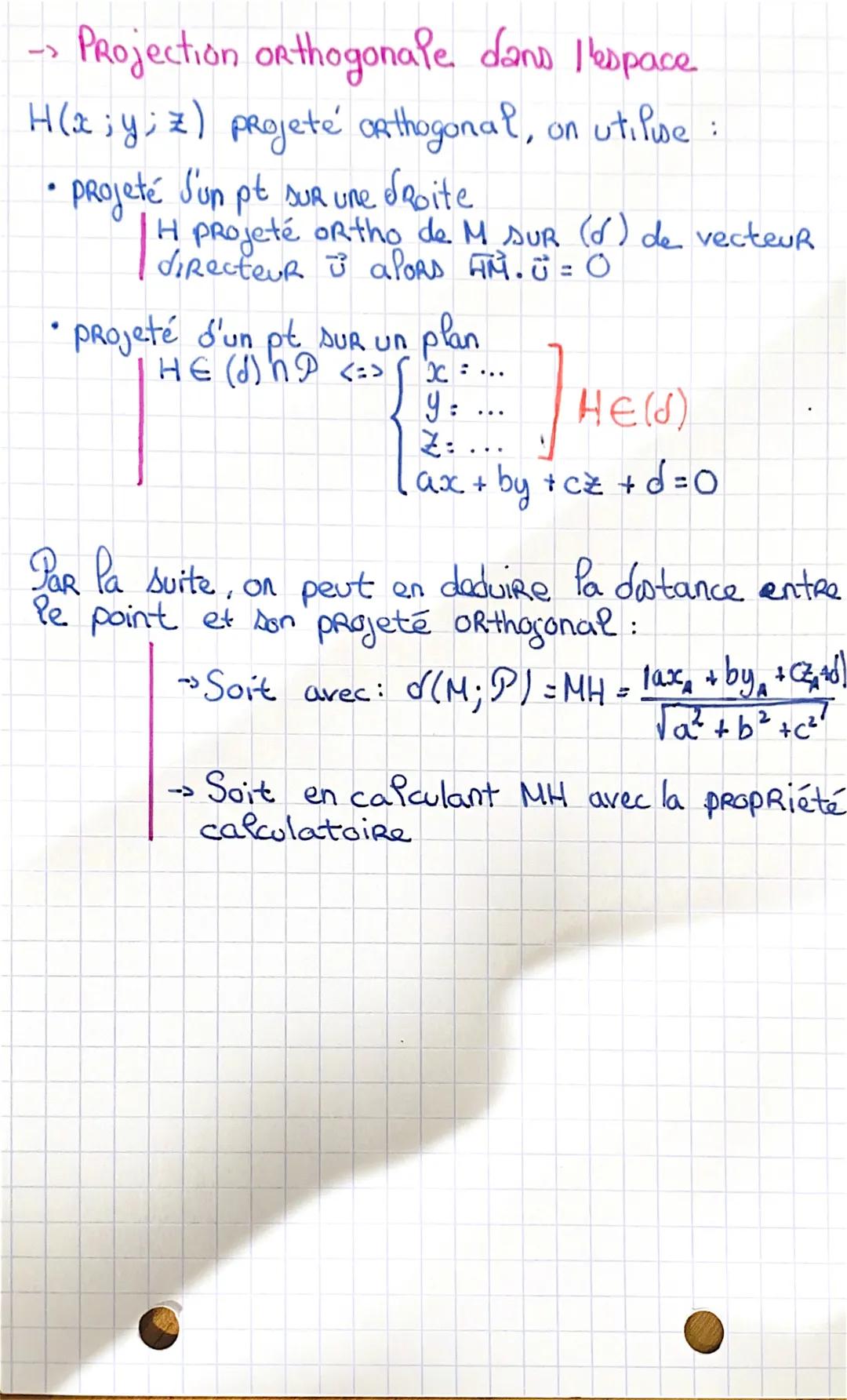 د
# PRODUITS SALAR

-> Les produits scalaires de l'espace.

$AB. AC = AB \times AC \times cos (AB. \stackrel{\longrightarrow}{AC})$

$= \sta