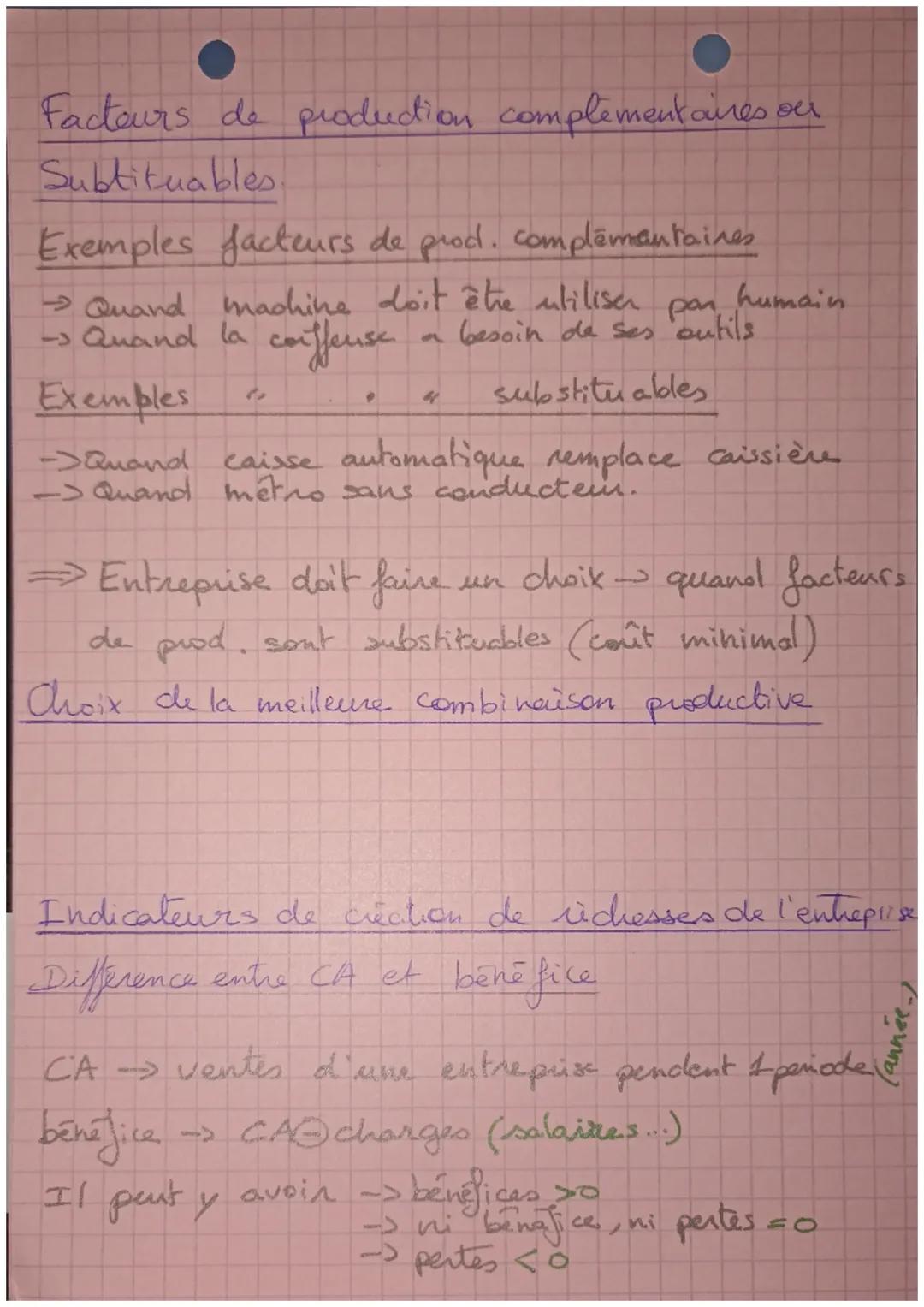 # Ses
Création et mesure des
richesses
production de richesse quand on fabrique biens
->
qui satisfent des besoins.
Services
Exemple Cantine