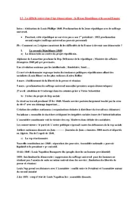 Know Thème 2 : La France dans l'Europe des nationalités : politique et société (1848-1871) thumbnail