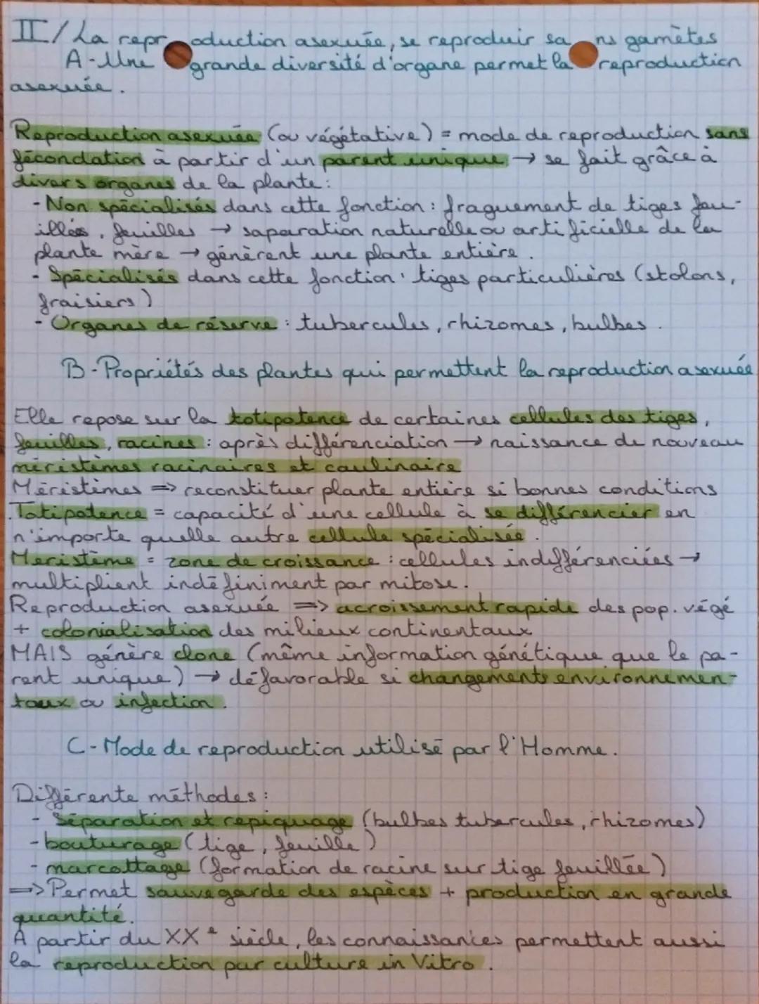 # SVT

REPRODUCTION DE LA PLANTE, ENTRE VIE FIXÉE
ET MOBIUTE

I/ Les fleurs permettent la reproduction sexuée.
A-Production de gametes et fé