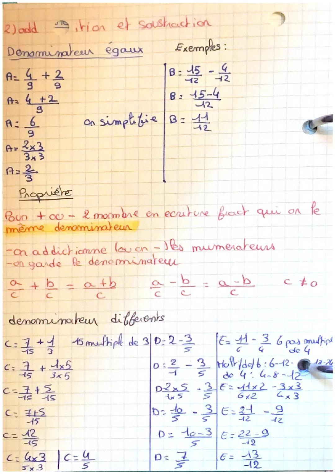 Nambre et
eculune Maths Fraction 3
Cr
fractionnaire

x4
4) Generalités
?
Exacte
Exemples 3 =
$
3:4=0.75
$
4
4
3 est le mombre qui manque dan