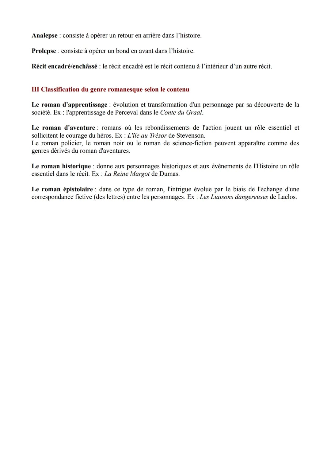 LE ROMAN
Définition:
1. Langue parlée durant le Haut Moyen Âge, par opposition à la langue savante qu'était le latin.
2. Genre littéraire. L