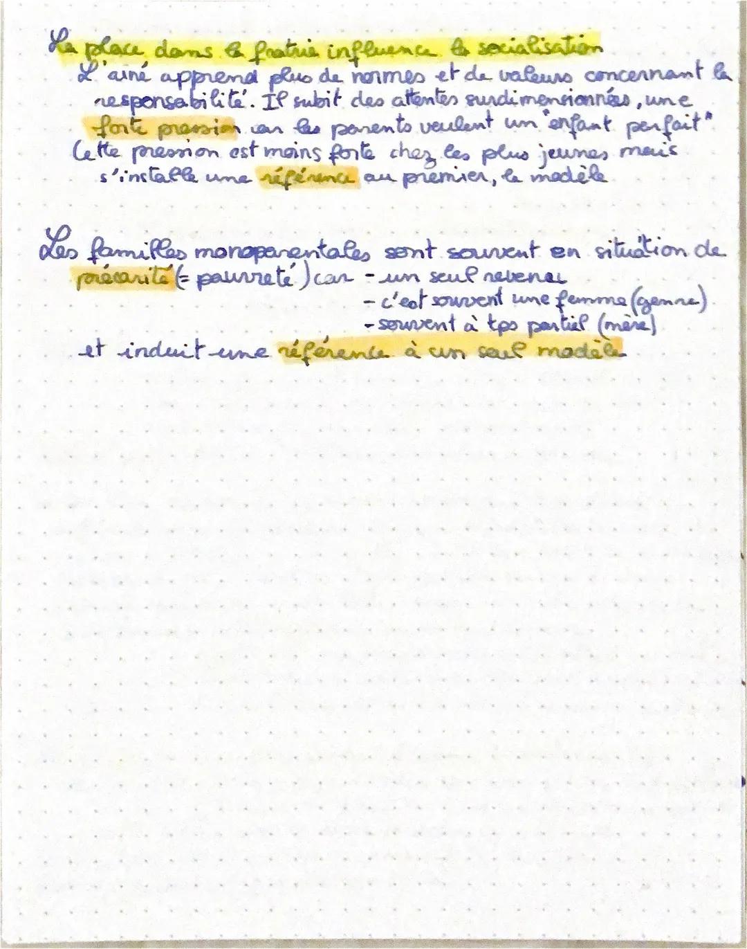 SES

Chapitre 4

Definitions:
socialisation: apprentissage et interiorisation des valeurs
et des normes qui permettent ause individus de
viv