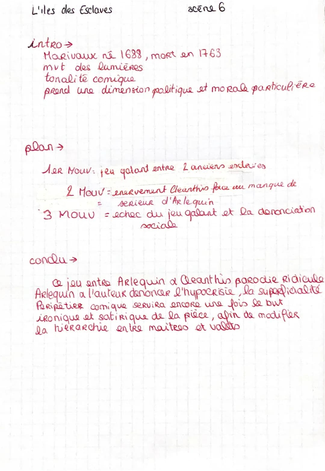 L'iles des Esclaves
всё пе б
intro >
Marivaux né 1688, mort en 1763
mut des lumières
tonalité comique
prend une dimension politique et moral