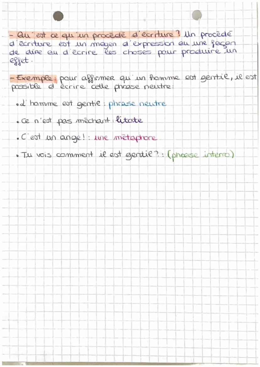 E. Ecrite
•dexicaux!
la denonciation
a
la connotation
• le lexique mélioratif et pejoratif
le
lexical
champs
"
•Stylistiques:
(figure de sty
