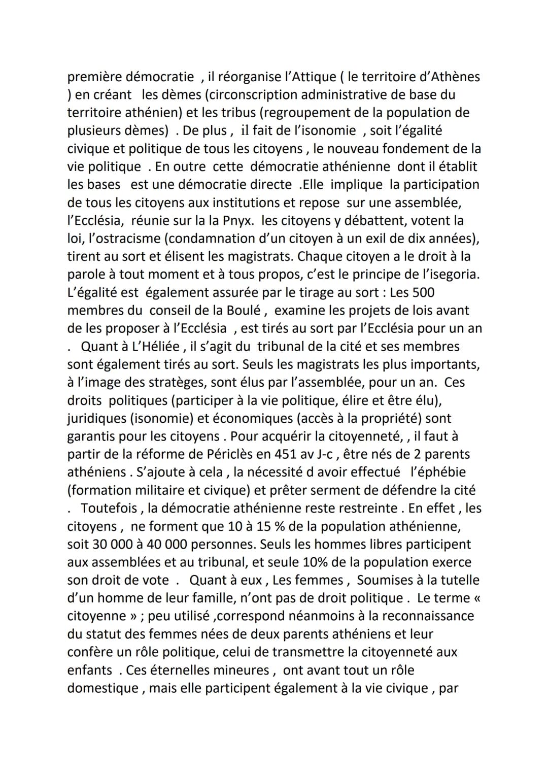 COURS HGGSP
'La démocratie est un mauvais système, mais elle est le moins
mauvais de tous les systèmes 'Winston Churchill
Ce constat de l'an
