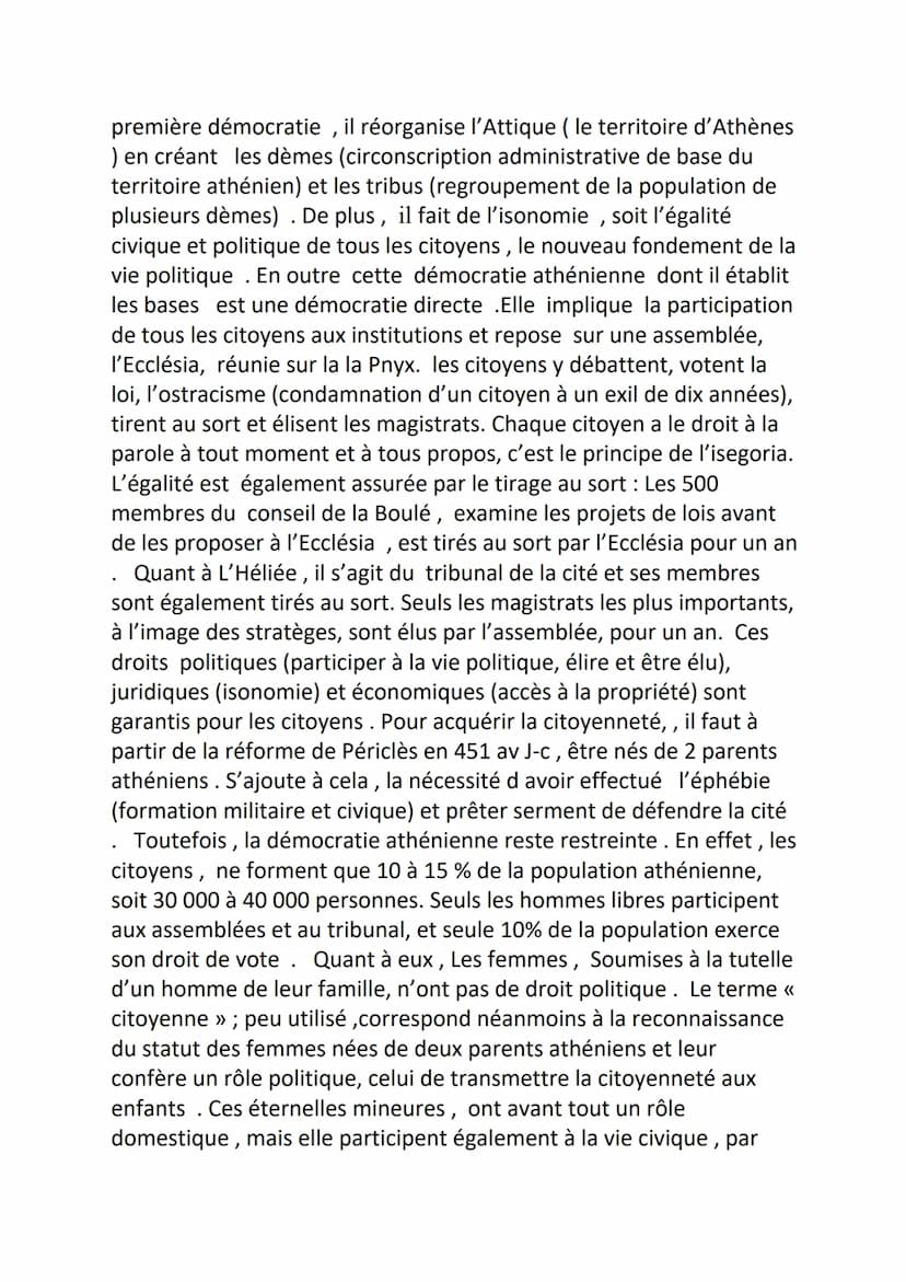 COURS HGGSP
'La démocratie est un mauvais système, mais elle est le moins
mauvais de tous les systèmes 'Winston Churchill
Ce constat de l'an