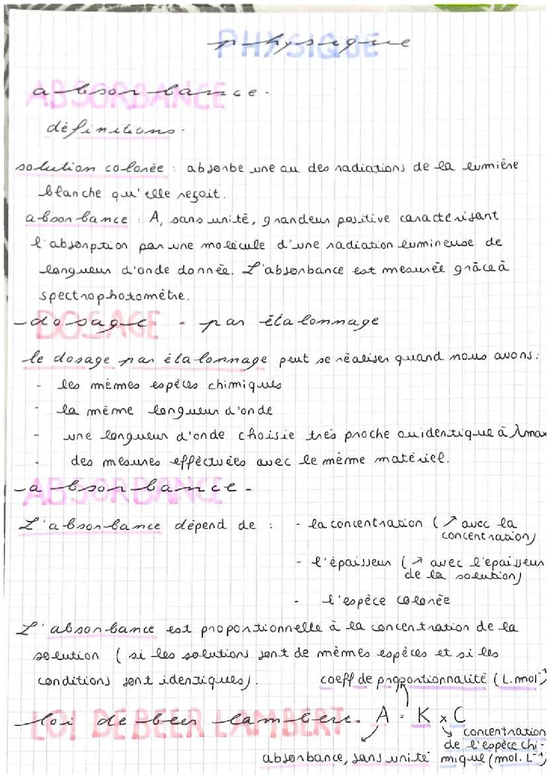 Dosage par étalonnage 
