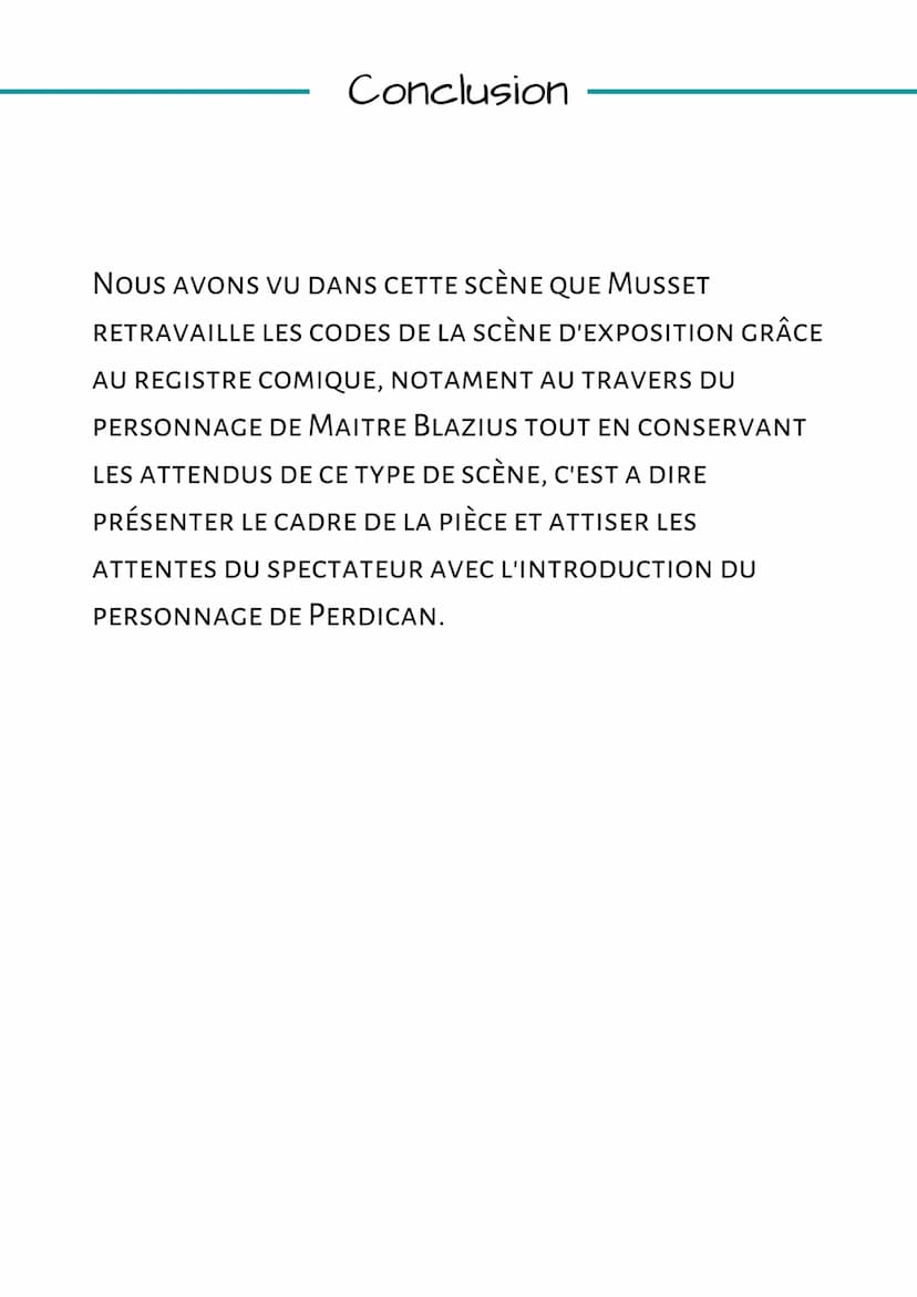 Français
Analyse linéaire :
On ne Badine pas avec l'amour
Sommaire
• Texte
• Introduction
• Auteur
• Oeuvre
• Extrait
Mouvements
Problématiq