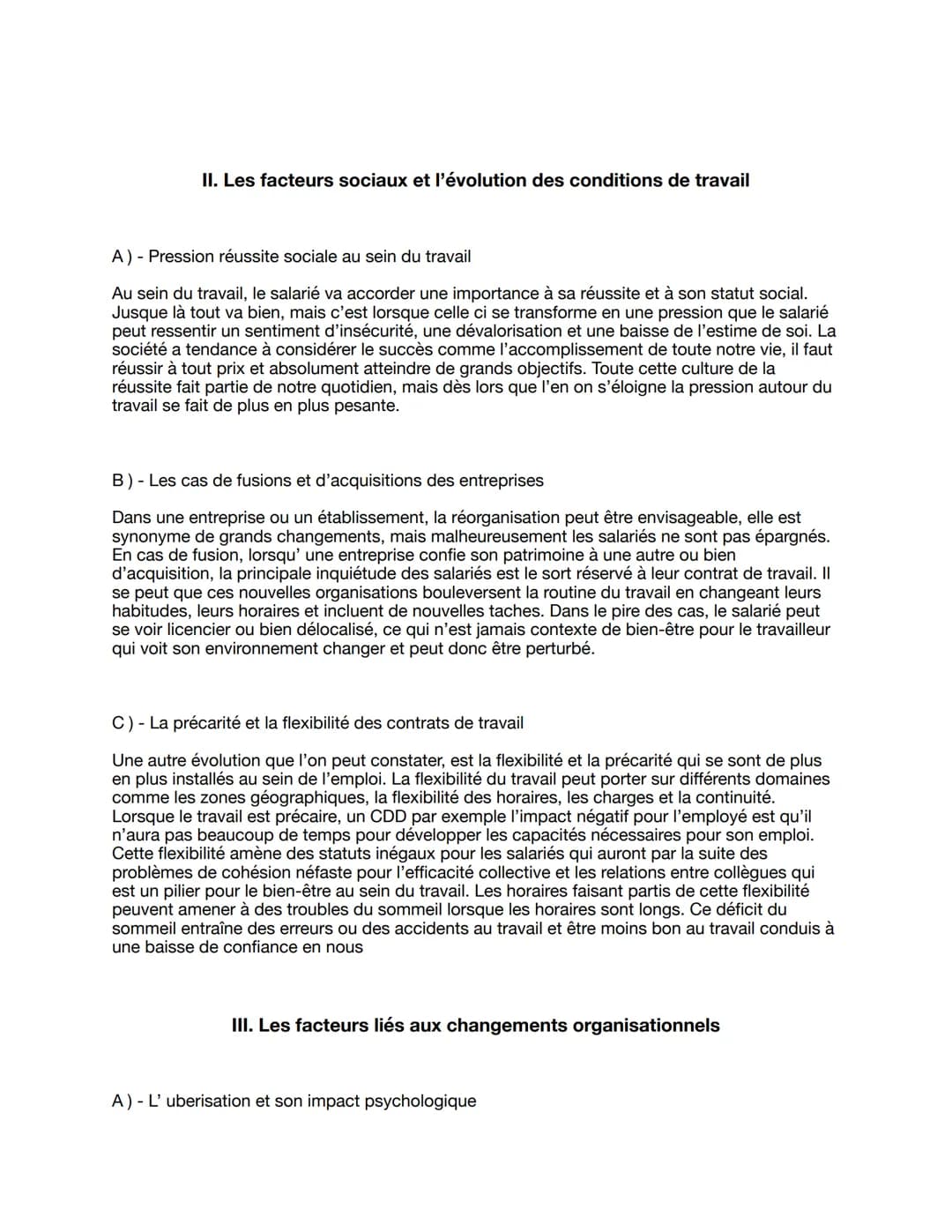 --- OCR Start ---
SES GRAND ORAL
INTRO:
On voudrait nous faire croire que les avancées contemporaines et les réformes du travail
auraient co
