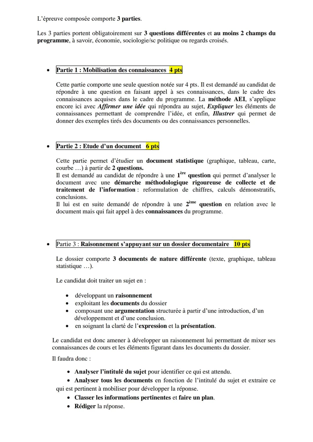 Méthode de l'épreuve composée en terminale
L'épreuve de spécialité de terminale sera organisée avant les vacances de printemps, en
mars 2021